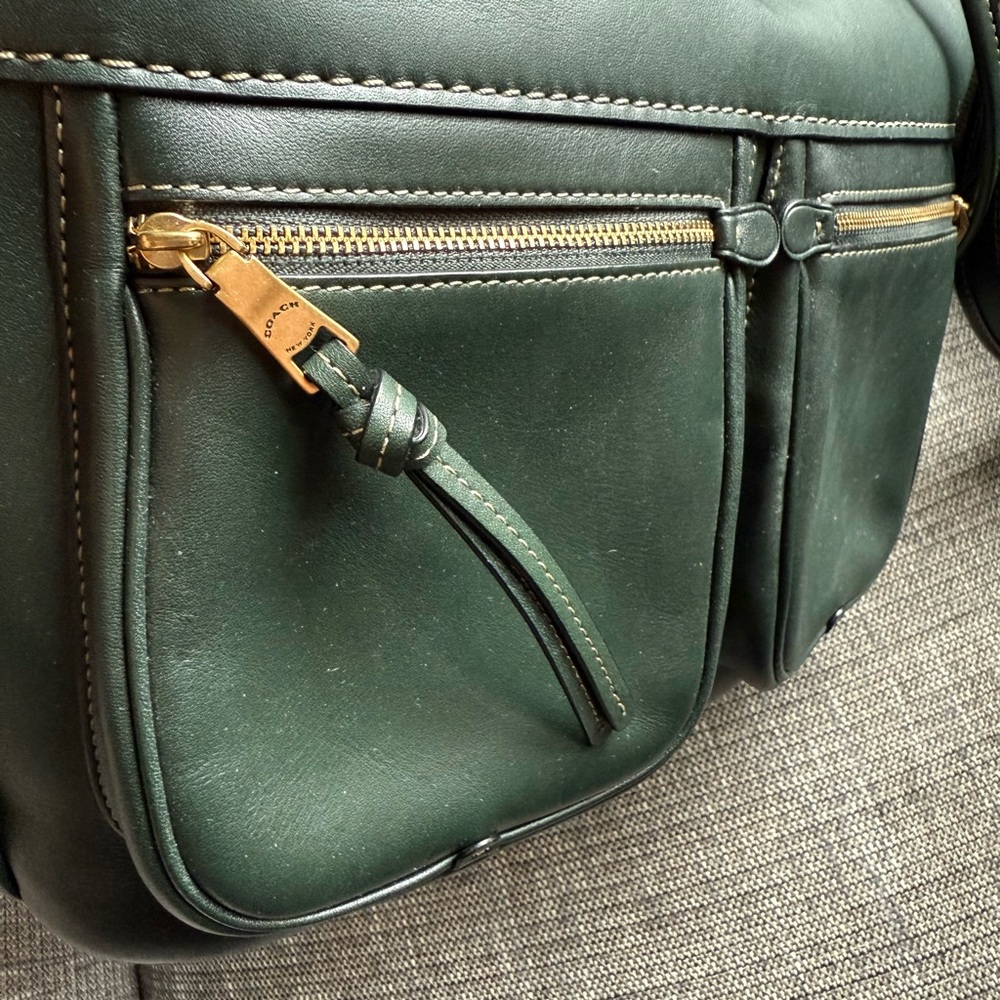 Coach Andie Bag in Glovetanned Leather in Amazon Green - Picture 5 of 13